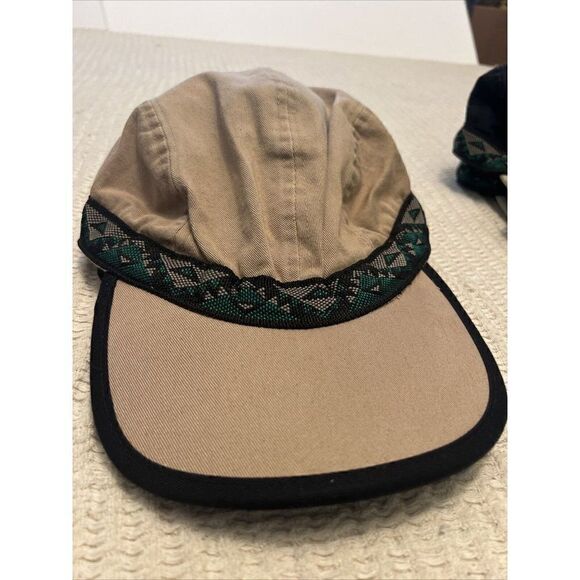 Aztec Navajo Southwestern Adjustable Baseball Hat Cap Tan - Picture 1 of 7